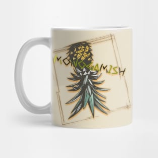 Monogamish upside-down pineapple Mug